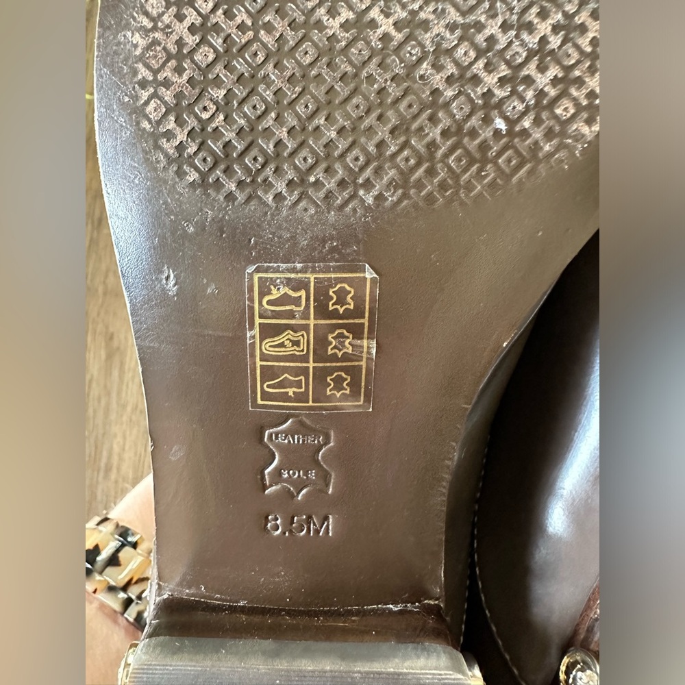 Tory Burch - Ryder Loafer - Espresso - Women Size 8.5- Pre Owned- style 32431 - Picture 8 of 11